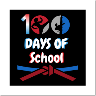 100th day taekwondo schools Posters and Art